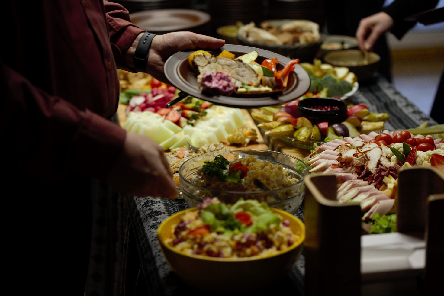 Buffeelaua toitlustus Uneallika Puhketalus