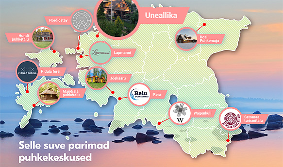 Postimehe valik: selle suve parimad puhkemajad